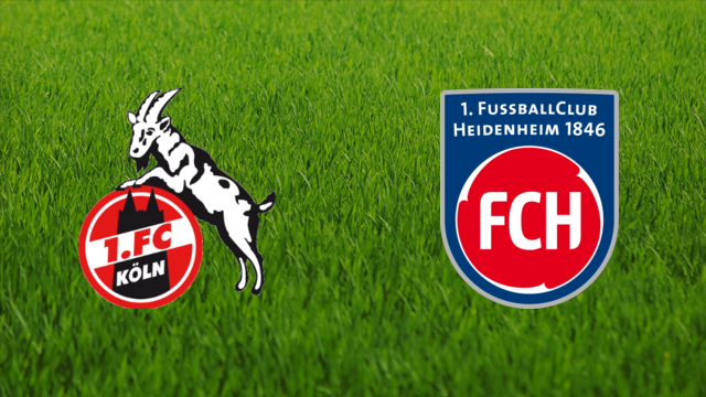 1. FC Köln vs. 1. FC Heidenheim 1. FC Köln vs. 1. FC Heidenheim