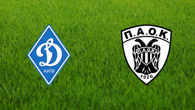 Dynamo Kyiv vs. PAOK FC Dynamo Kyiv vs. PAOK FC