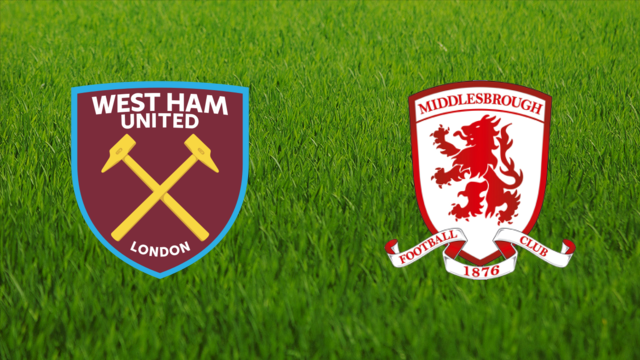 West Ham United vs. Middlesbrough FC