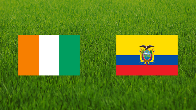 Ivory Coast vs. Ecuador Ivory Coast vs. Ecuador