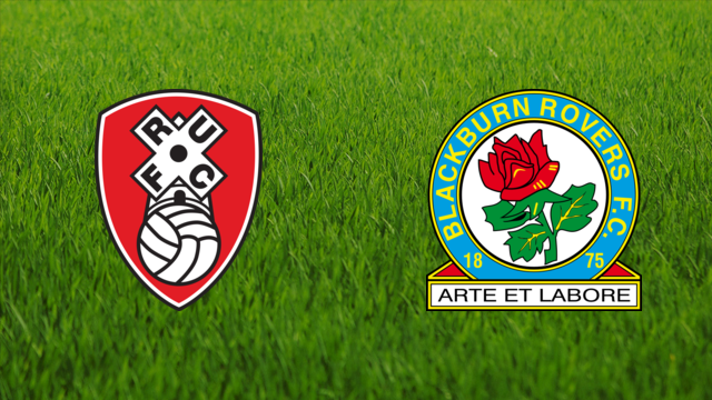 Rotherham United vs. Blackburn Rovers