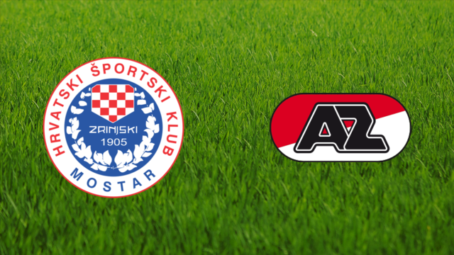 Zrinjski Mostar vs. AZ Alkmaar