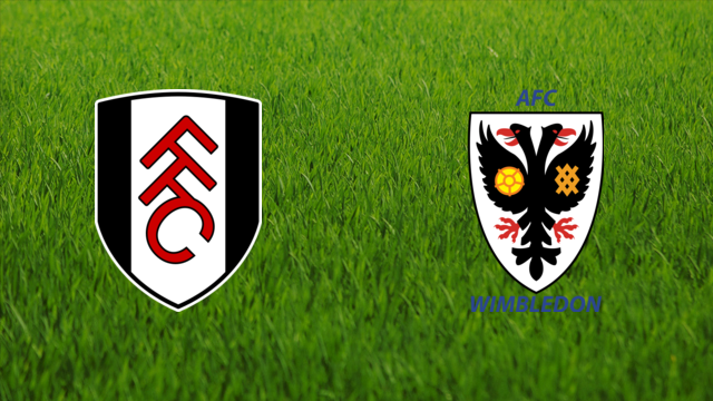 Fulham FC vs. AFC Wimbledon Fulham FC vs. AFC Wimbledon