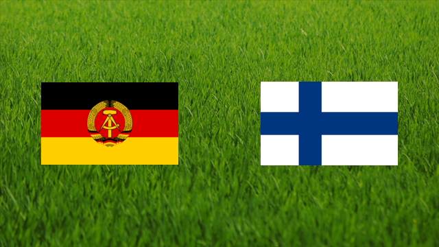 East Germany vs. Finland