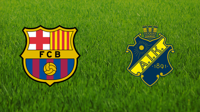 FC Barcelona vs. AIK Solna FC Barcelona vs. AIK Solna