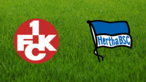 1. FC Kaiserslautern vs. Hertha Berlin